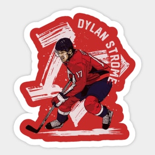 Dylan Strome Washington Brush Sticker